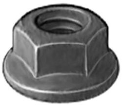 M10-1.5 HEX FLANGE NUT 21MM O.D.